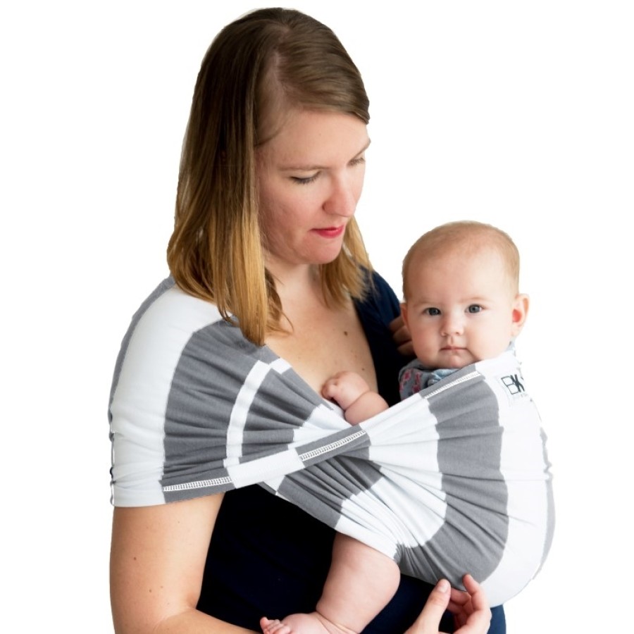 ΜΑΡΣΙΠΟΣ BABY K’TAN   PRINT CHARCOAL STRIPES(BKBC-CHSTR)