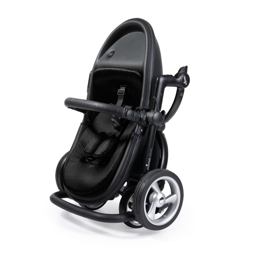 Mima Xari παιδικό καρότσι  2 σε 1  custom BLACK με black  σκελετό 