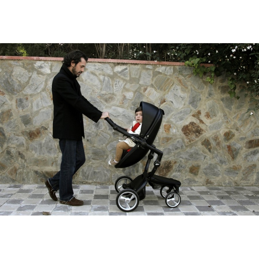 Mima Xari παιδικό καρότσι  2 σε 1  custom BLACK με black  σκελετό 
