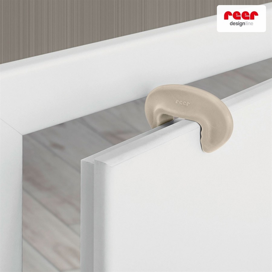 Reer αναστολέας πόρτας, σετ 2 τμχ. beige 70017