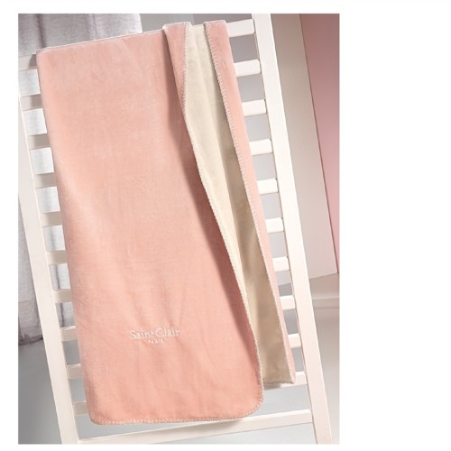 Saint Clair χειμωνιάτικη μονόχρωμη ΚΟΥΒΕΡΤΑ TRESOR PINK 160X220