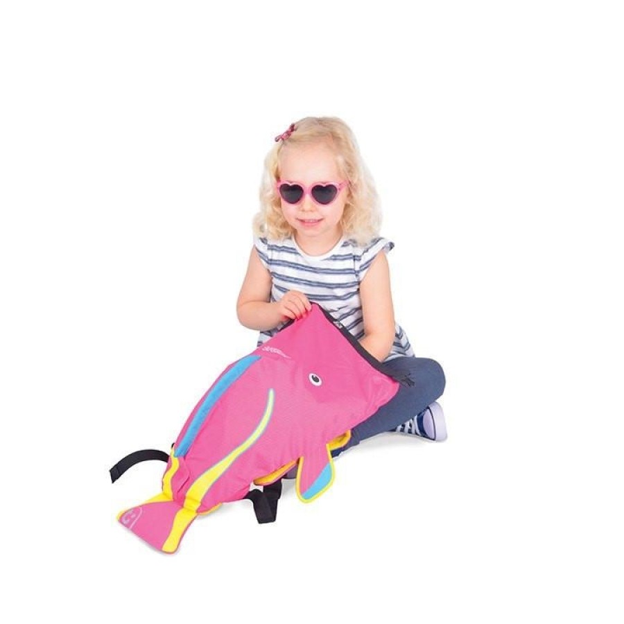 TRUNKI – PADDLEPAK CORAL PINK – ΜΕΓΑΛΟ ΑΔΙΑΒΡΟΧΟ ΠΑΙΔΙΚΟ ΣΑΚΙΔΙΟ (0250-GB01)