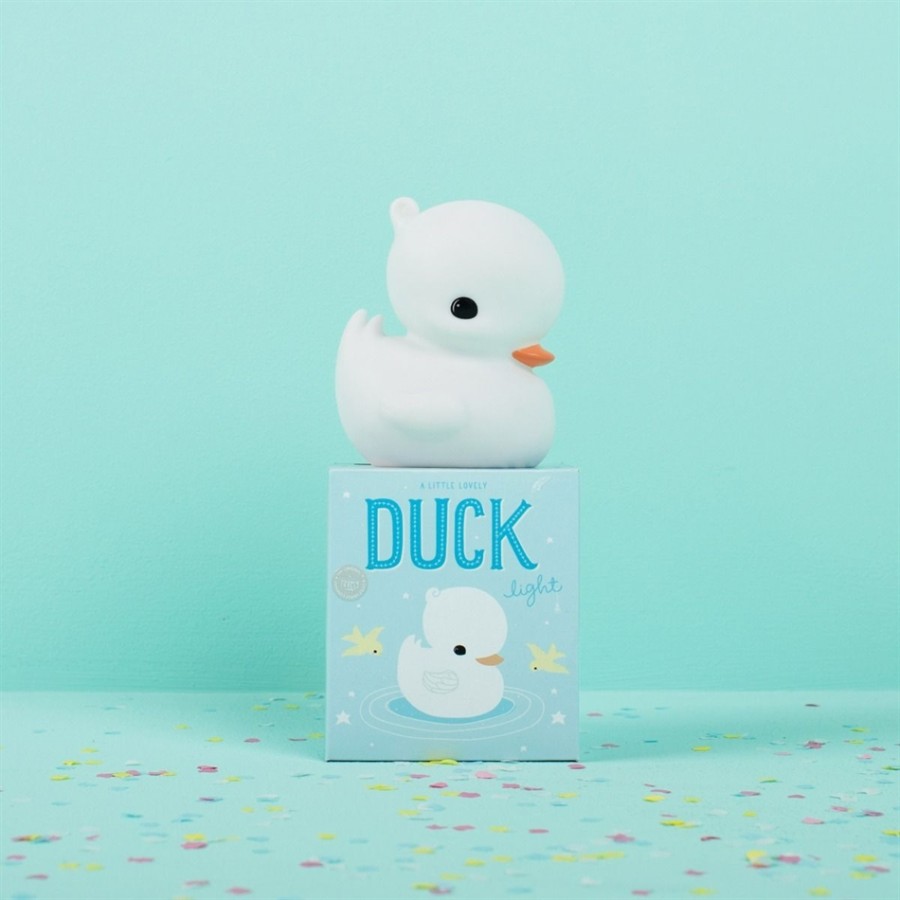 A Little Lovely Φωτάκι Νυχτός Little Light Duck-White LLDUWH36
