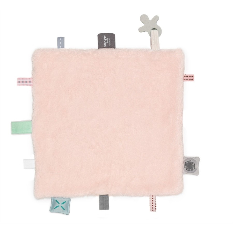 Snoozebaby πανάκια παρέας από νεογέννητο Comfort Toy Sweet Dreaming Orchid Blush - SNZ135