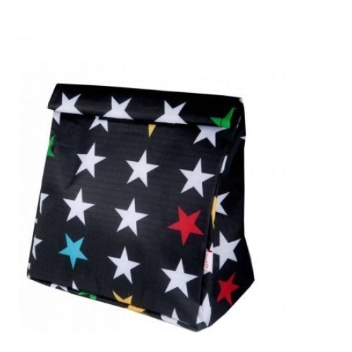 My Bag's Lunch bag black stars ( BB-STA-BL )