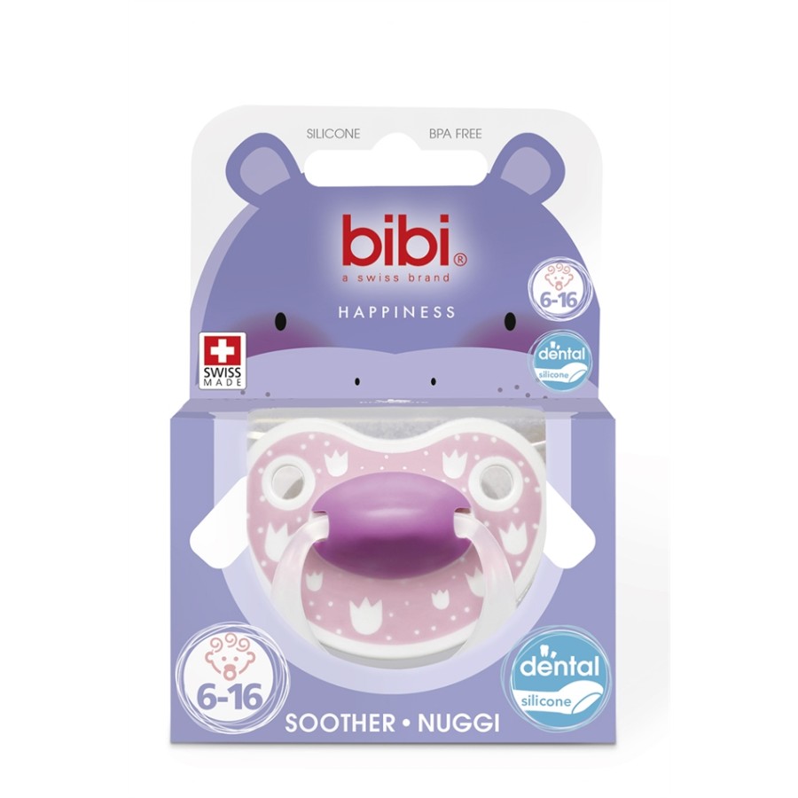 Bibi Ορθοδοντική Πιπίλα Σιλικόνης Lovely Dots 