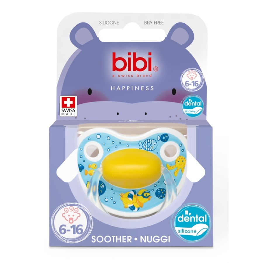 Bibi Ορθοδοντική Πιπίλα Σιλικόνης Birdy 
