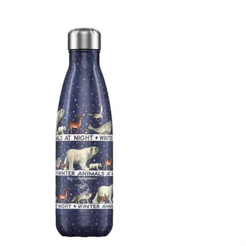 Ανοξείδωτος θερμός Chillys  E.B WINTER ANIMALS AT NIGHT 500ML-200335