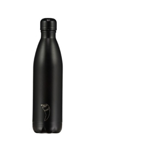 Ανοξείδωτος θερμός Chillys  All Black 500ML-200327