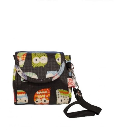 My Bag's Θήκη Πιπίλας OWL BLACK - PBOWLBL