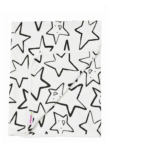 MINENE SUMMER BLANKET 100 x 75 cm HAPPY STAR-WHITE - 19130012410