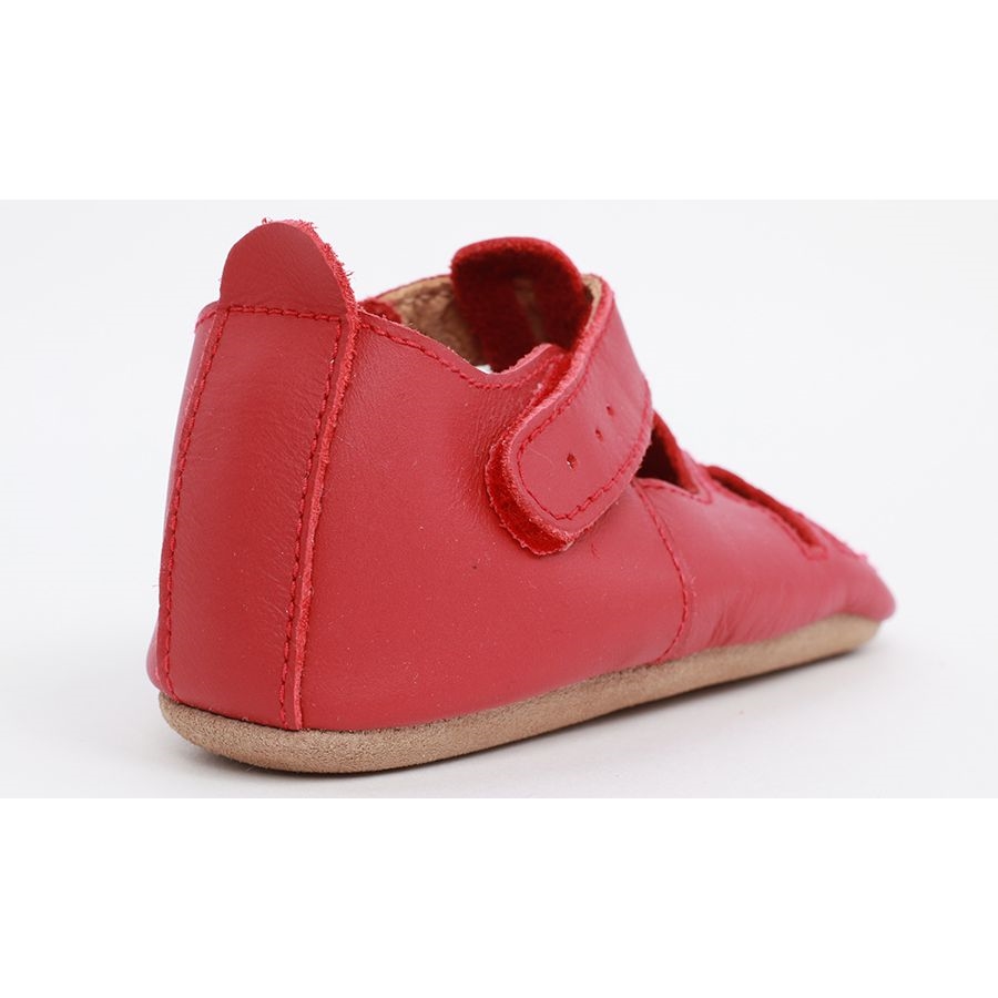 Bobux Δερμάτινο βρεφικό παπούτσι  Softsoles Red Chase-1007-000-06