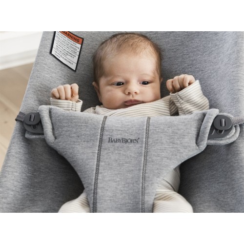 Babybjorn ρηλάξ Light Grey 3D Jersey 006072