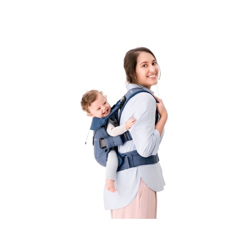 Μάρσιπος Babybjorn ONE Cotton Mix CLASSIC DENIM/MIDNIGHT BLUE-098051