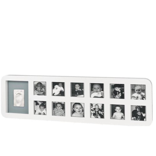 BABY ART 1st Year Print Frame White