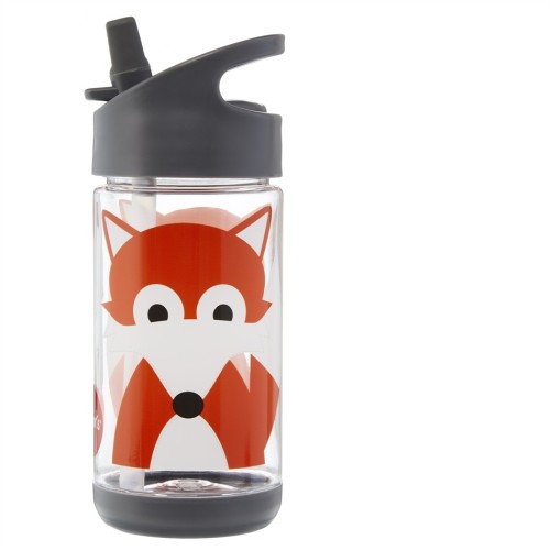 3 Sprouts fox water bottle 350ml - IWBFOX