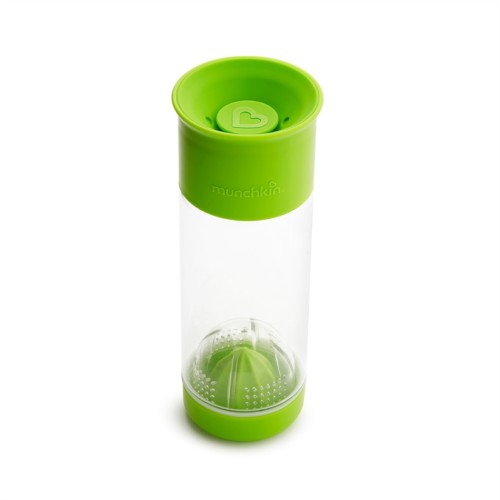 Munchkin Ποτήρι με Θήκη για Φρούτα MIRACLE FRUIT INFUSER 590ML GREEN -51754