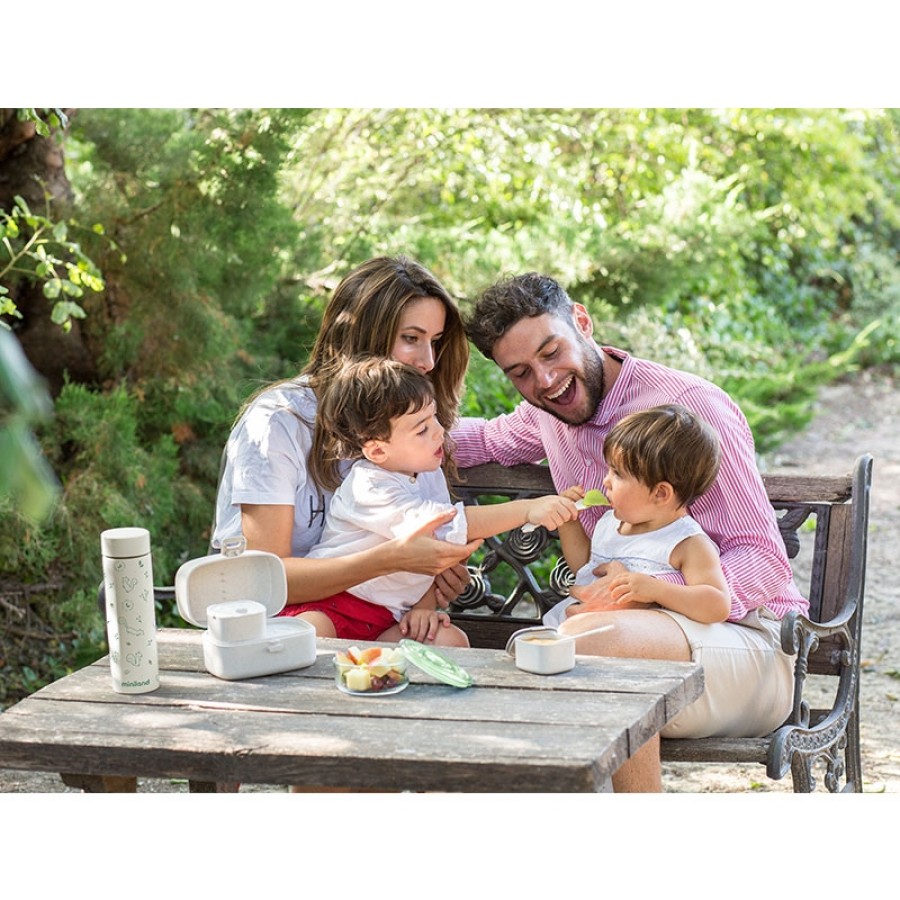 Σετ φαγητού από οικολογικά υλικά MINILAND Naturmeal on the go ML89273
