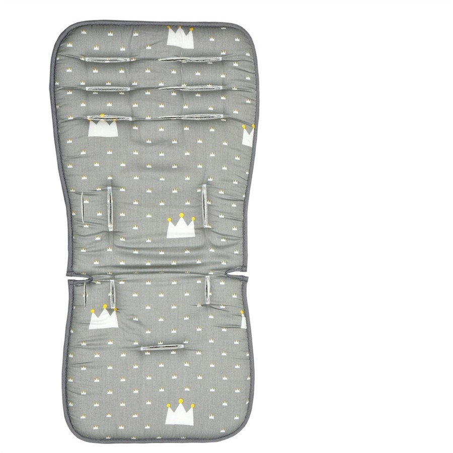 Greco Strom Στρωματάκι Καροτσιού 3D Fiber Grey -VRE.SKA.3DF.GRE