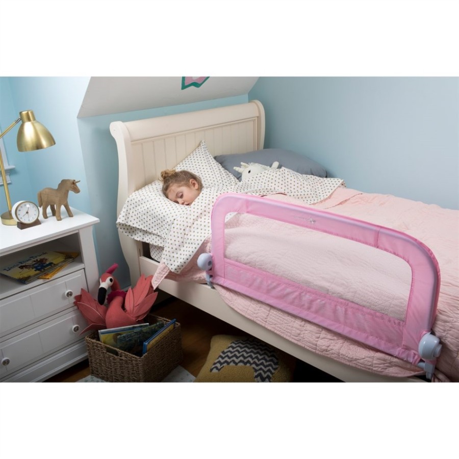 Summer Infant Προστατευτικό Κρεβατιού  Ανακλινόμενο ,  Ροζ - SIM12321Α