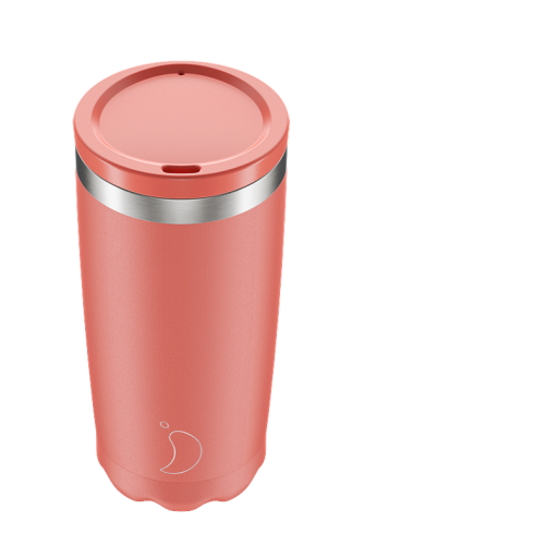 Chillys Ανοξείδωτο Ισοθερμικό Ποτήρι  - COFFEE CUP PASTEL CORAL   201010- 500ml