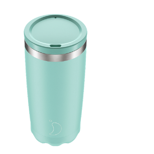 Chillys Ανοξείδωτο Ισοθερμικό Ποτήρι - COFFEE CUP PASTEL GREEN   201002- 500ml