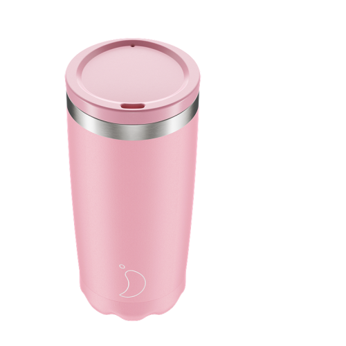 Chillys Ανοξείδωτο Ισοθερμικό Ποτήρι- COFFEE CUP  PASTEL PINK  201003- 500ml