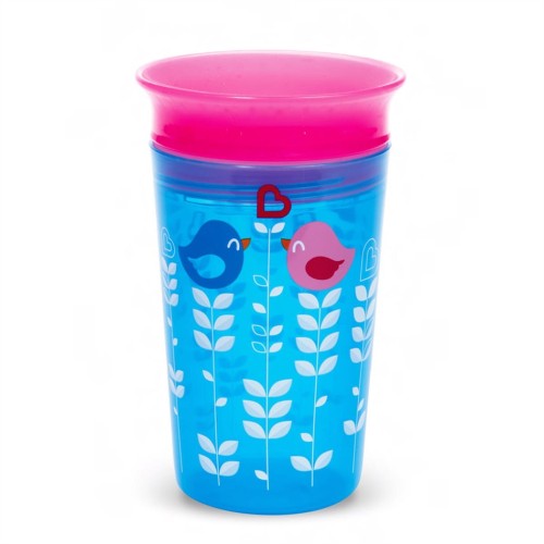 Munchkin Παιδικό Κύπελλο Miracle 360 Deco Trainer Cup (BLUE BIRD)12m+, 266ml