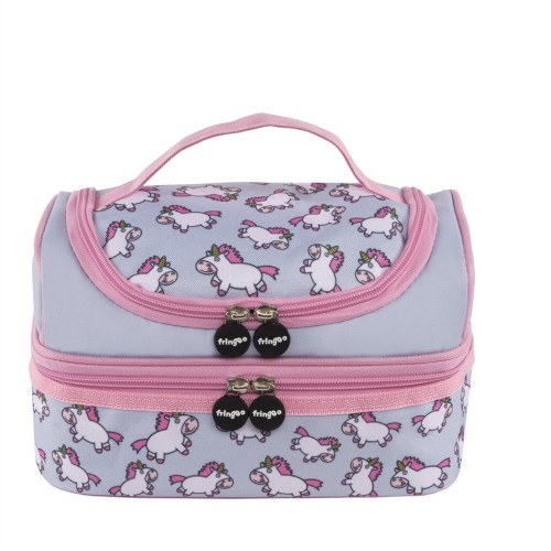 Fringoo Ισοθερμική τσάντα TWO COMPARTMENT LUNCH BAG - CHUBBY UNICORN - 550247