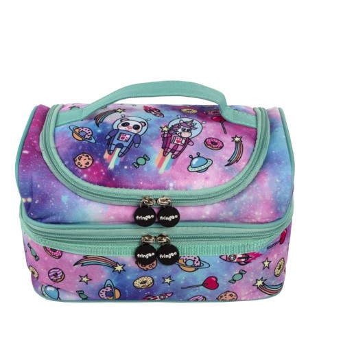 Fringoo Ισοθερμική τσάντα TWO COMPARTMENT LUNCH BAG - SPACE FANTASY - 550173