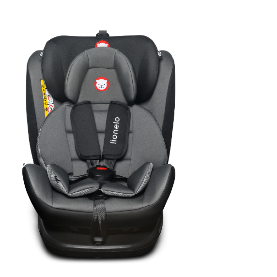 LIONELO BASTIAAN ΚΑΘΙΣΜΑ ΑΥΤΟΚΙΝΗΤΟΥ ISOFIX 0-36 BLACK-GREY- ΜΑΥΡΟΣ ΣΚΕΛΕΤΟΣ