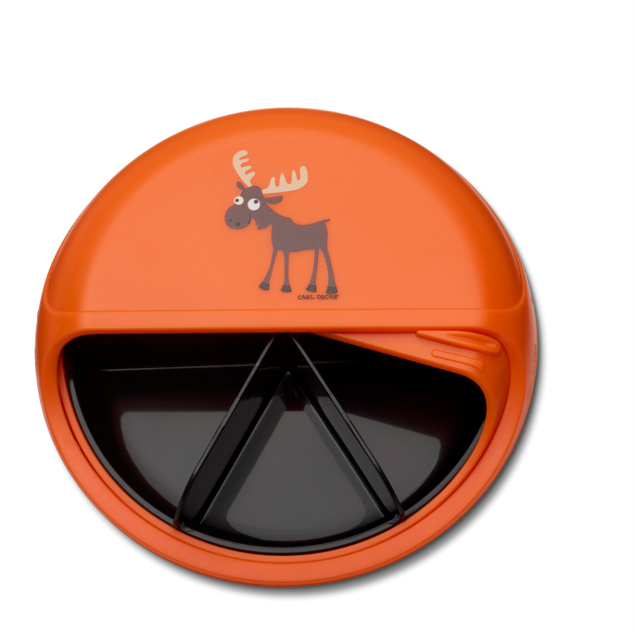 Carl Oscar SnackDISC - Δίσκος ΣΝΑΚ με καπάκι Orange, Moose 108407