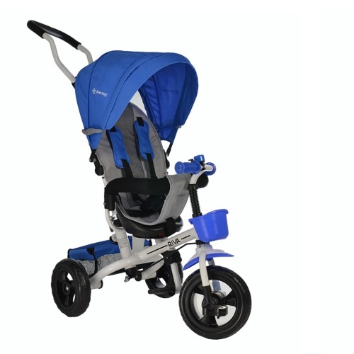 Bebe Stars Παιδικό Τρίκυκλο Ποδηλατάκι Riva Blue 360° 812-181