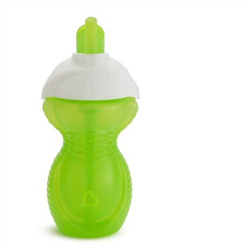 Munchkin NEW COLLECTION Click Lock Κύπελλο με Ενσωματωμένο Καλαμάκι 296ml green 12+