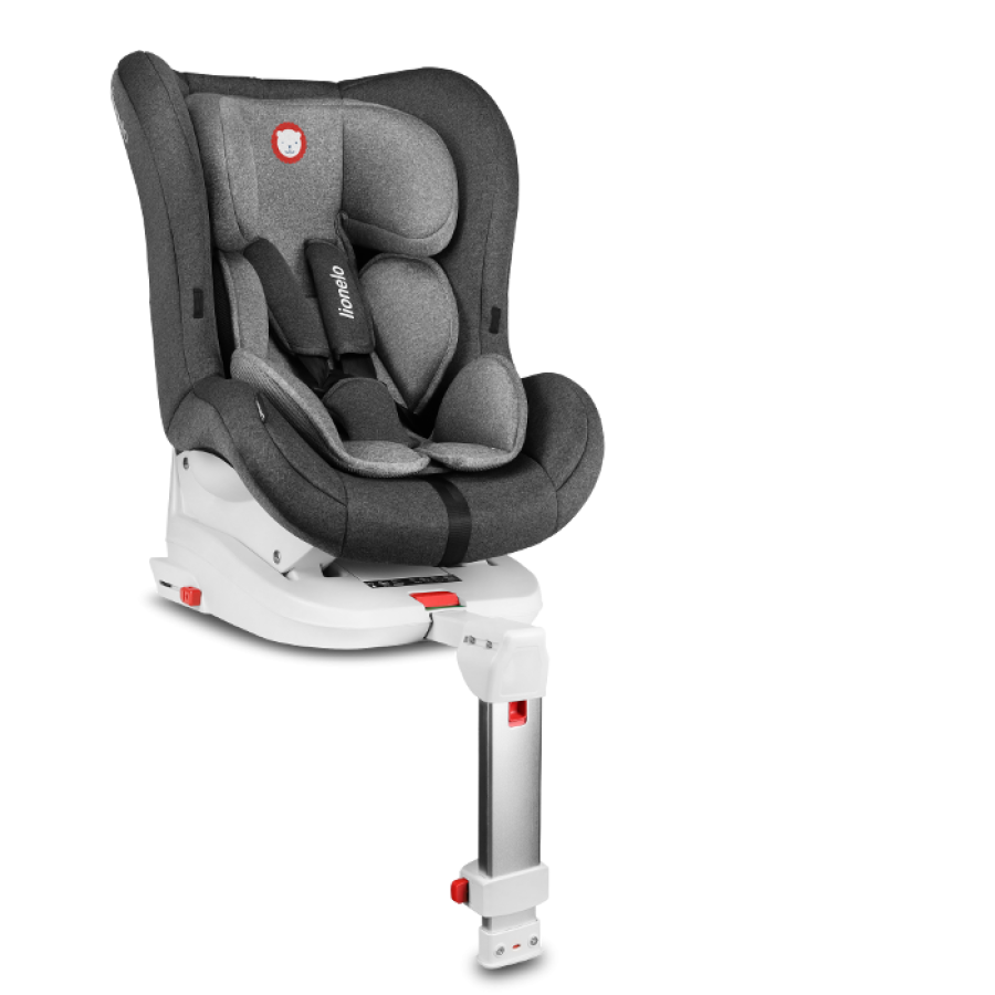 LIONELO παιδικό κάθισμα αυτοκινήτου LENNART ISOFIX 0-18KG STONE GREY