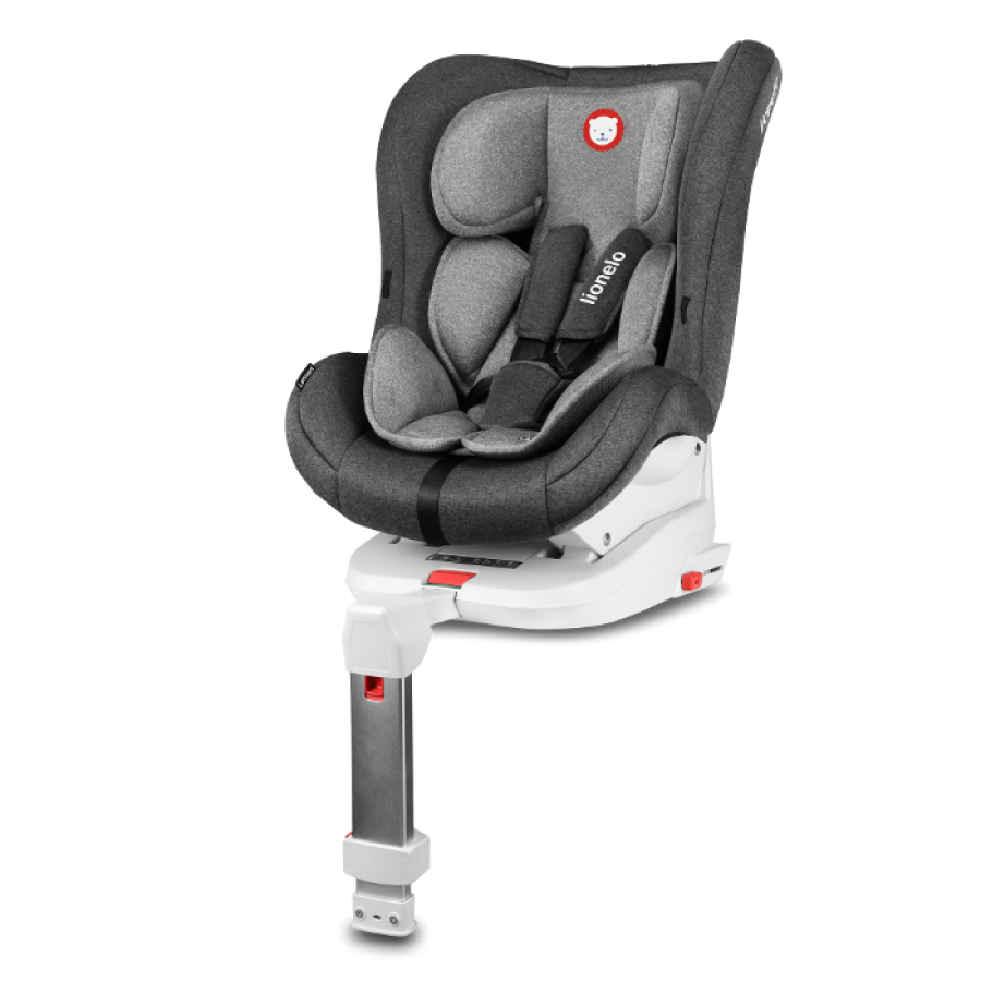 LIONELO παιδικό κάθισμα αυτοκινήτου LENNART ISOFIX 0-18KG STONE GREY