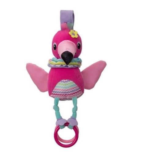 Infantino κρεμαστό μουσικό παιχνίδι HUG & TAG MUSICAL FLAMINGO 930-216246-00