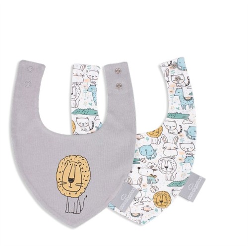 INTERBABY ΣΑΛΙΑΡΑ  SET 2 τεμ BANDANA GATITOS 00319