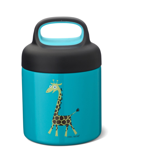Carl Oscar Θερμός φαγητού  TEMP LunchJar-Kids 0.3L - TURQUOISE JIRAFFE