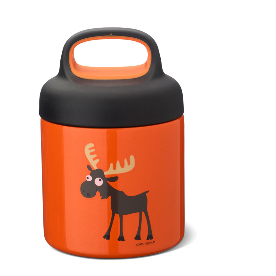 Carl Oscar Θερμός φαγητού  TEMP LunchJar-Kids 0.3L - ORANGE MOΟSE