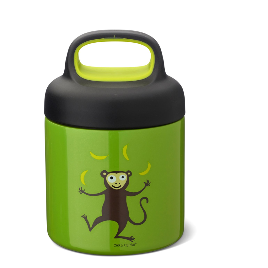 Carl Oscar Θερμός φαγητού  TEMP LunchJar-Kids 0.3L - LIME MONKEY