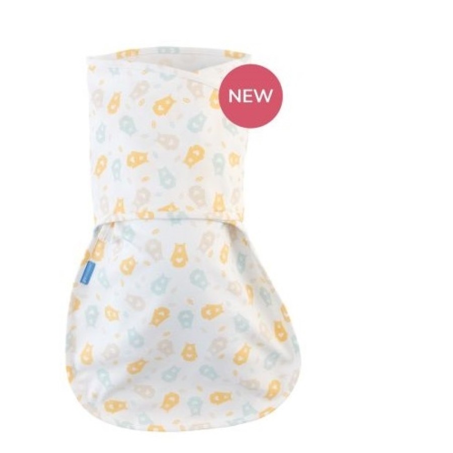 GGro Company Benny the Bear Hip Healthy Swaddle Πάνα αγκαλιάς για νεογέννητα