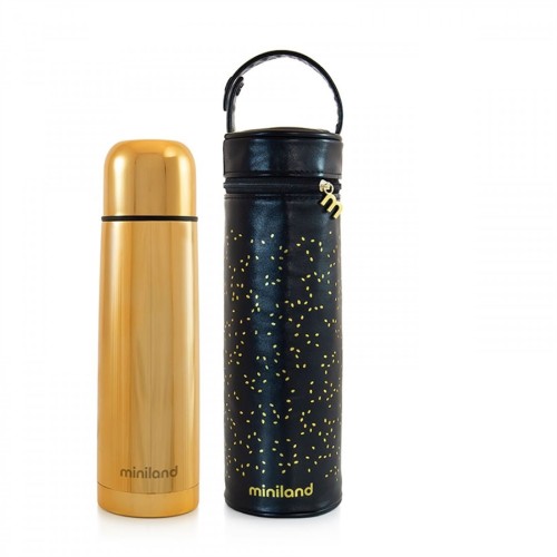 Miniland θερμός υγρών DELUXE THERMOS 500 ML GOLD - ML89256