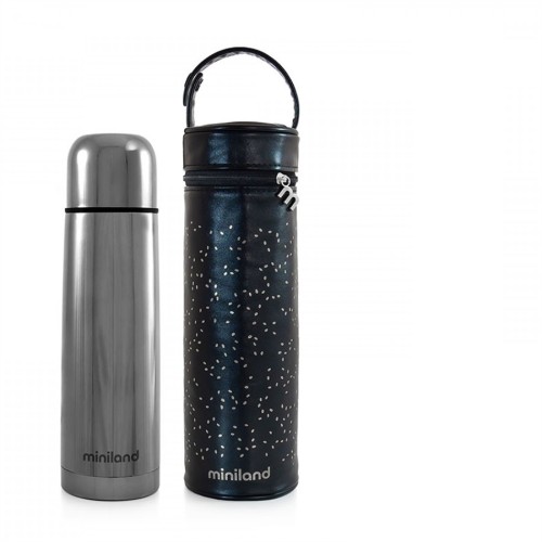 Miniland θερμός υγρών DELUXE THERMOS 500 ML SILVER - ML89255