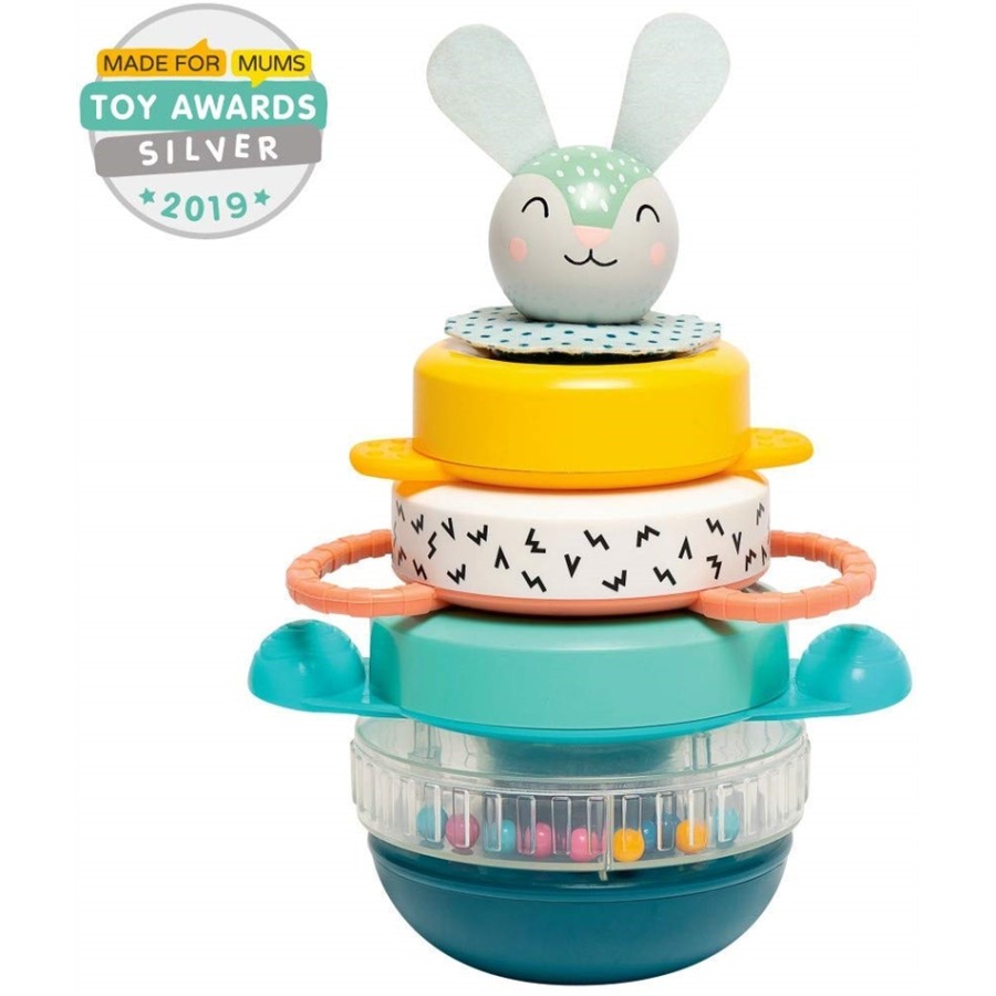 Taf Toys Hunny Bunny stacker - Πολύχρωμο παιχνίδι στοίβαξης -12445