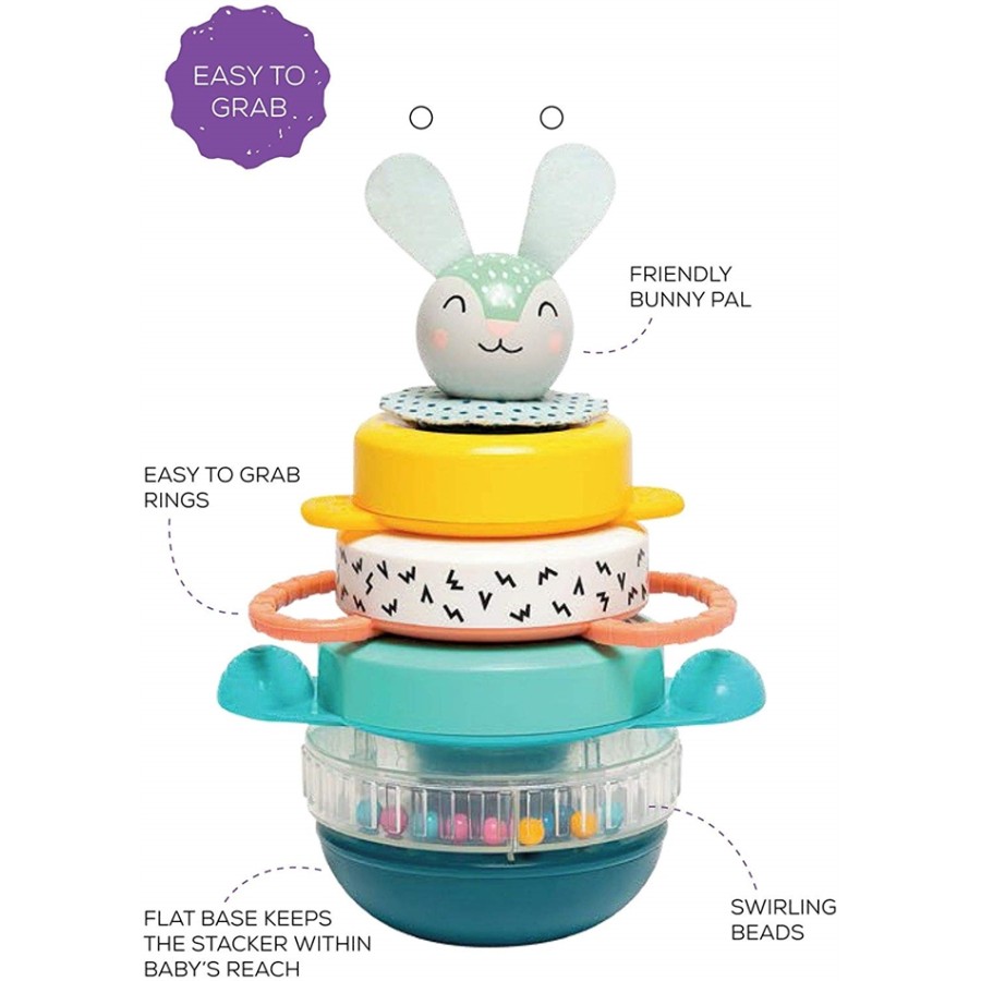 Taf Toys Hunny Bunny stacker - Πολύχρωμο παιχνίδι στοίβαξης -12445
