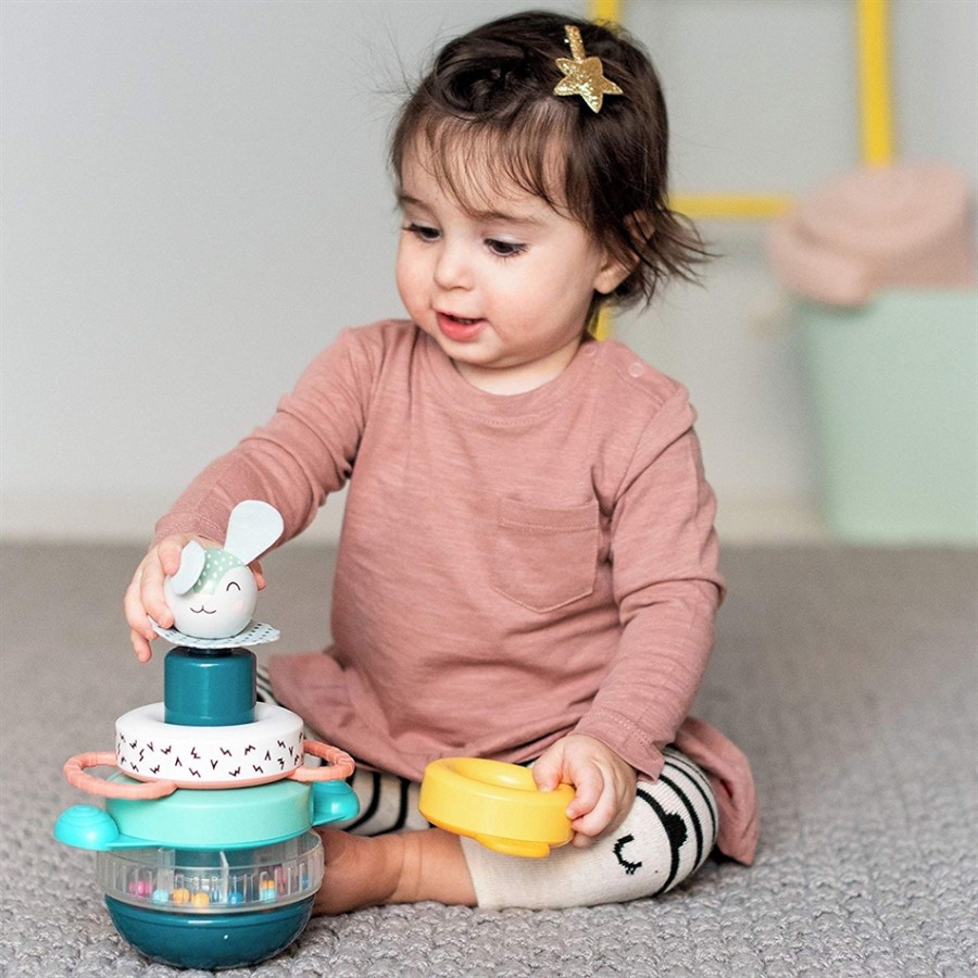 Taf Toys Hunny Bunny stacker - Πολύχρωμο παιχνίδι στοίβαξης -12445