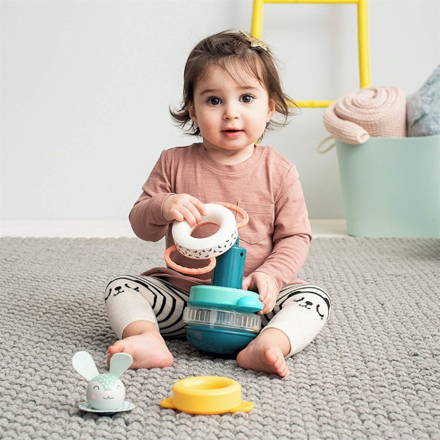 Taf Toys Hunny Bunny stacker - Πολύχρωμο παιχνίδι στοίβαξης -12445