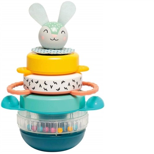 Taf Toys Hunny Bunny stacker - Πολύχρωμο παιχνίδι στοίβαξης -12445