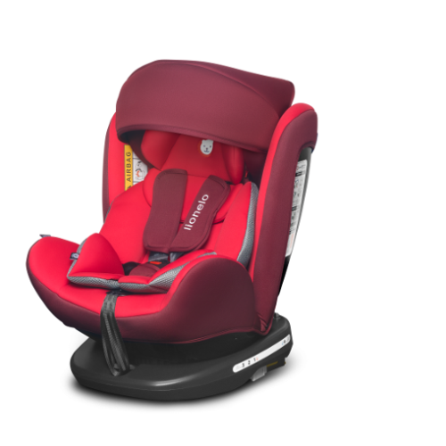 LIONELO BASTIAAN ΚΑΘΙΣΜΑ ΑΥΤΟΚΙΝΗΤΟΥ ISOFIX 0-36 RED- ΜΑΥΡΟΣ ΣΚΕΛΕΤΟΣ